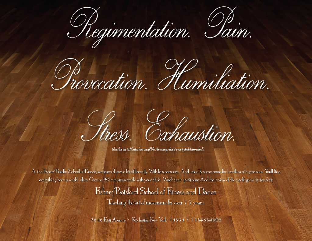 Botsford School of Dance Print Ad 3