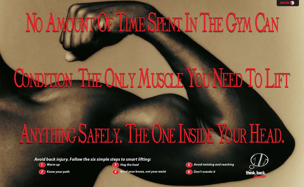 Xerox Back Safety Poster 5