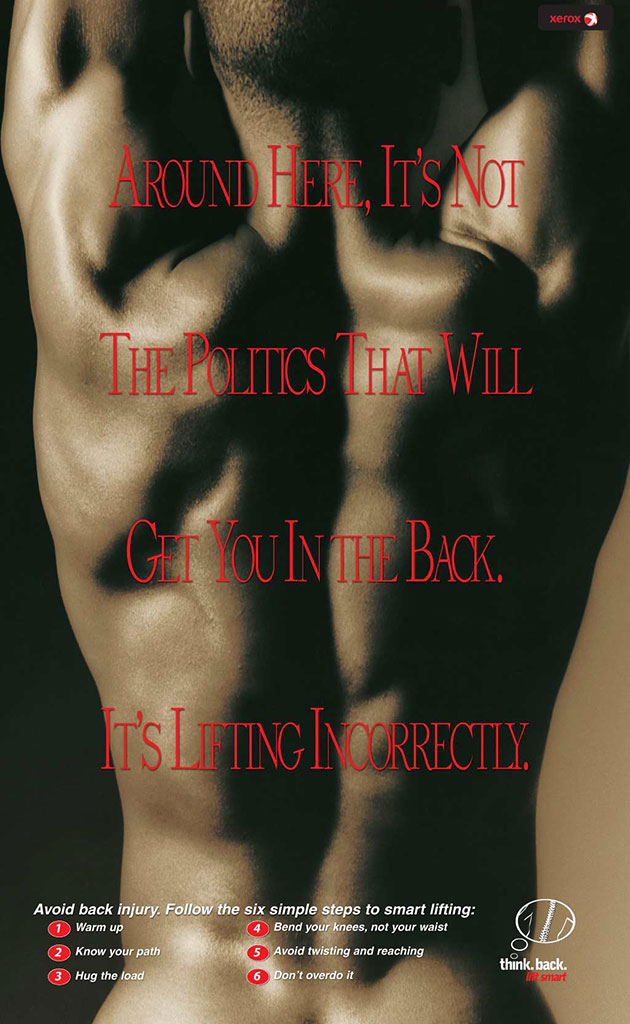 Xerox Back Safety Poster 4