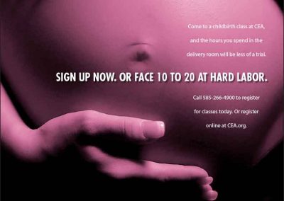 Childbirth Education Association Print Ad 1