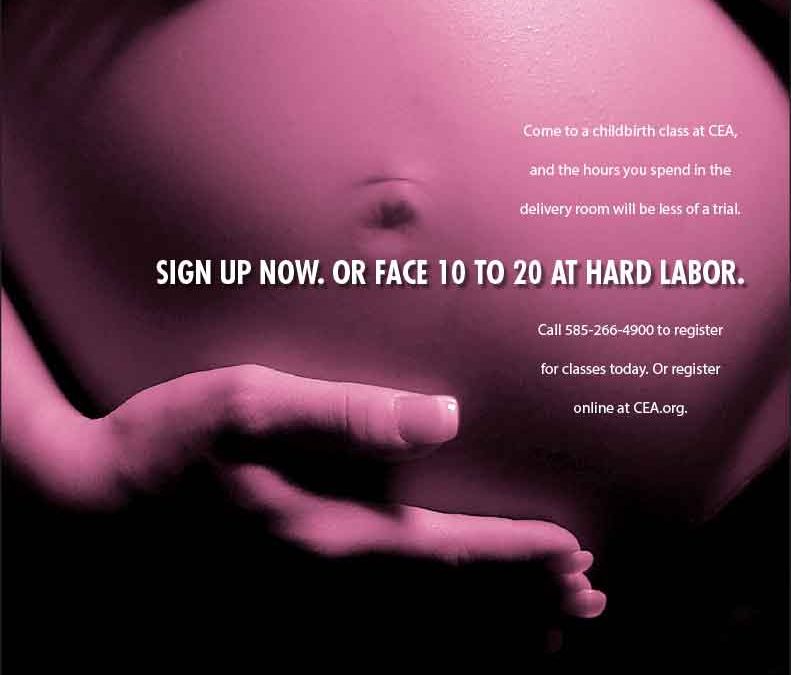 Childbirth Education Association Print Ad 1