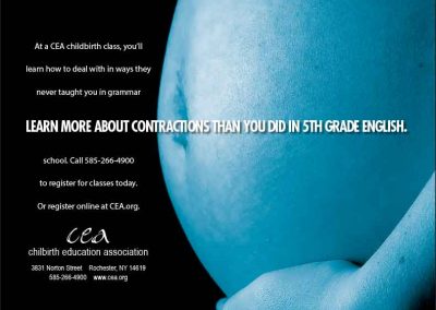 Childbirth Education Association Print Ad 2