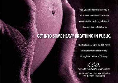 Childbirth Education Association Print Ad 3