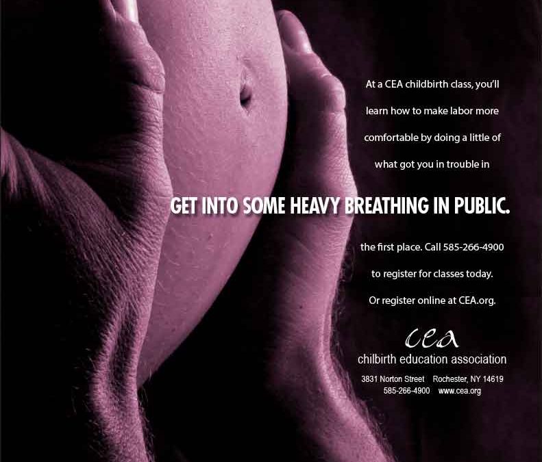 Childbirth Education Association Print Ad 3