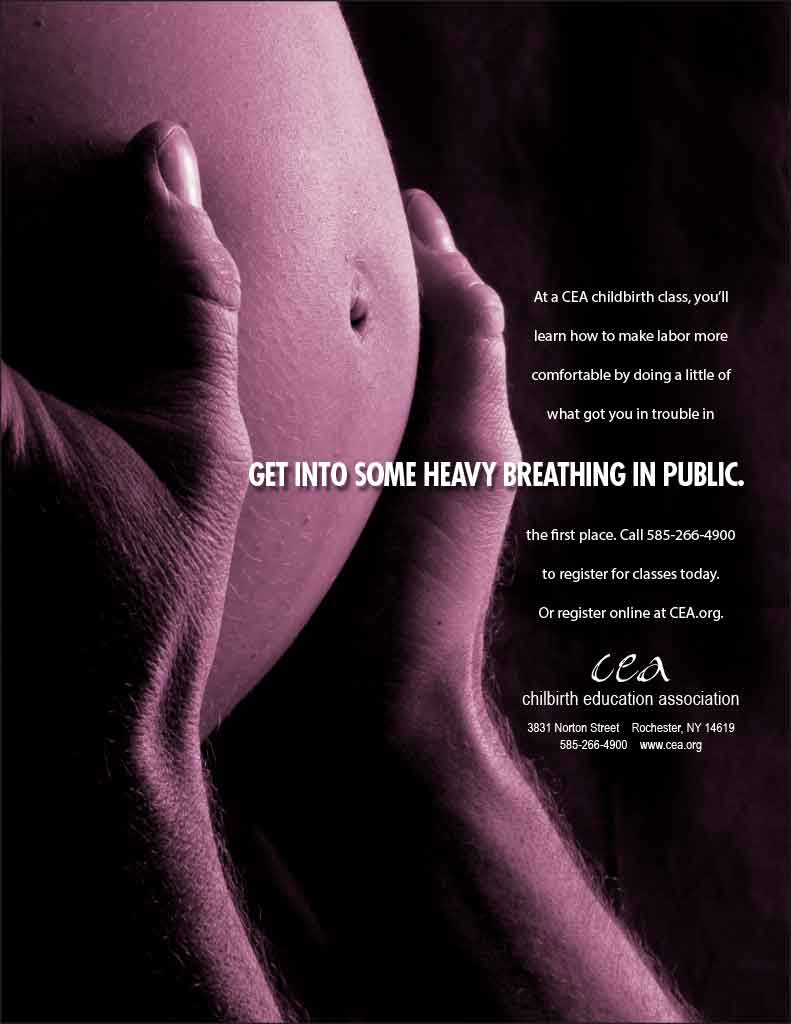 Childbirth Education Association Print Ad 3