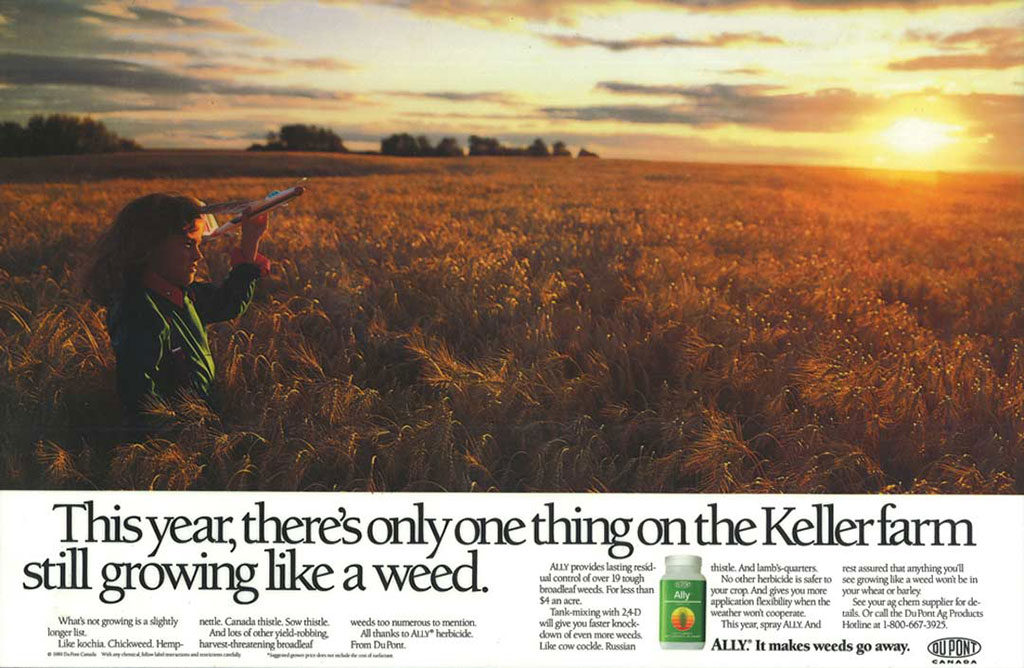 DuPont ALLY Herbicide Print Ad
