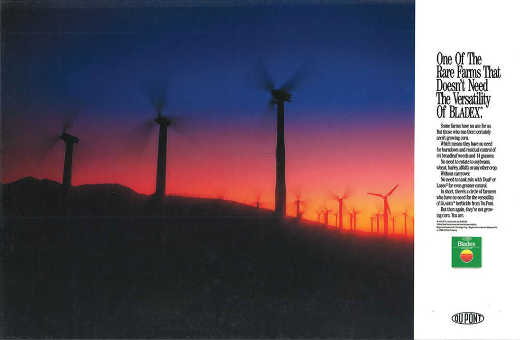 DuPont BLADEX Herbicide Print Ad 1