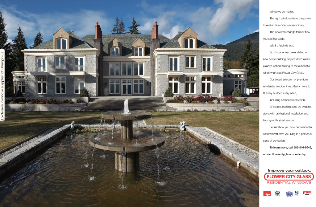 Flower City Glass Print Ad 1