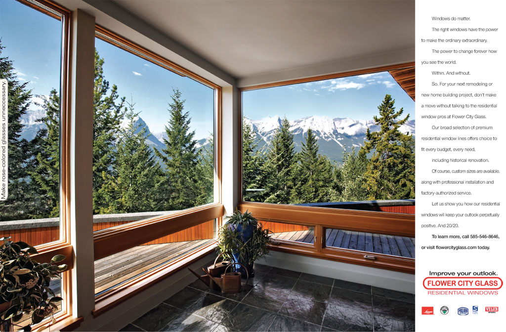 Flower City Glass Print Ad 4