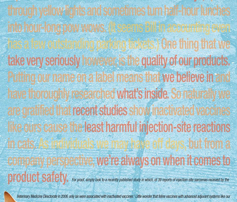 Fort Dodge Animal Health Print Ad 2