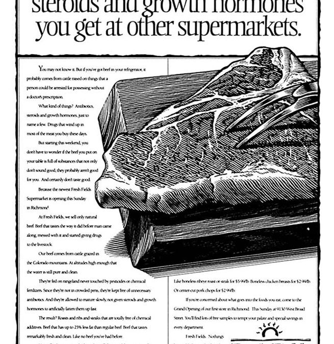 Fresh Fields Print Ad 3