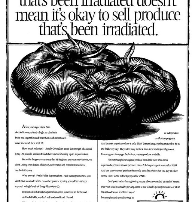 Fresh Fields Print Ad 2