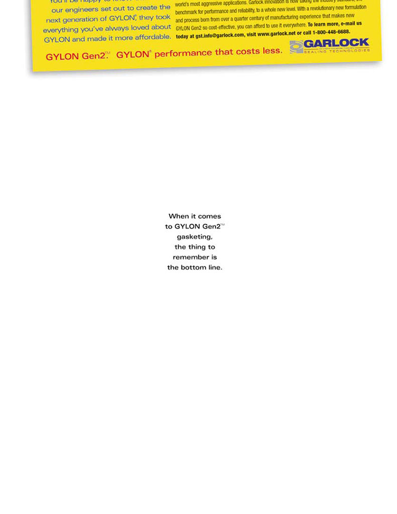 Garlock Print Ad 2