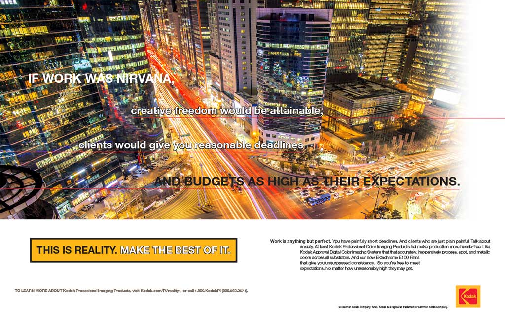 Kodak Perfect World Print Ad 2