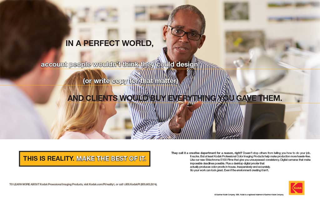 Kodak Perfect World Print Ad 1