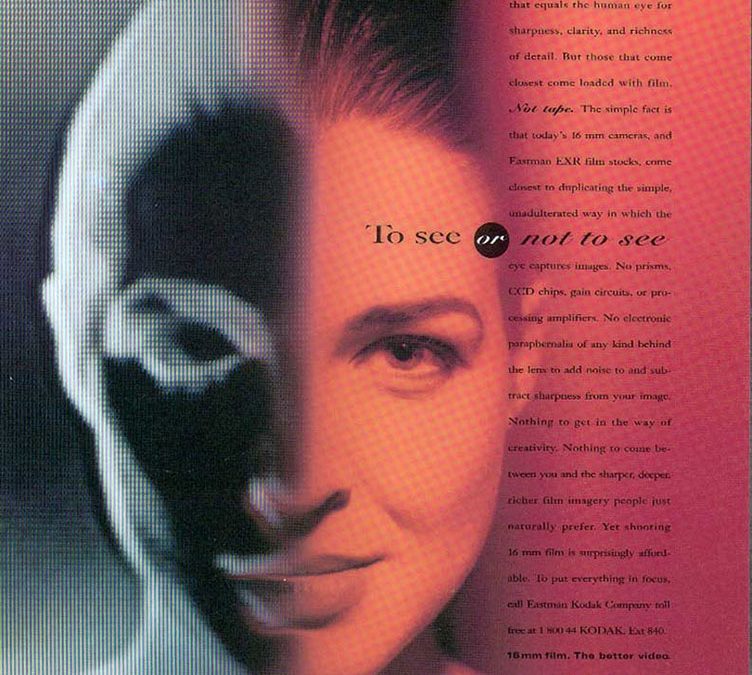 Eastman EXR 16mm Launch Ad 4