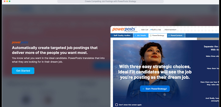 PowerPosts Interactive Demo