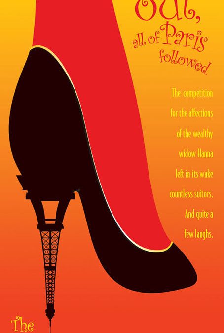 Syracuse Opera Merry Widow Poster 3