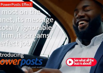 PowerPosts Effect Banner Ad 2