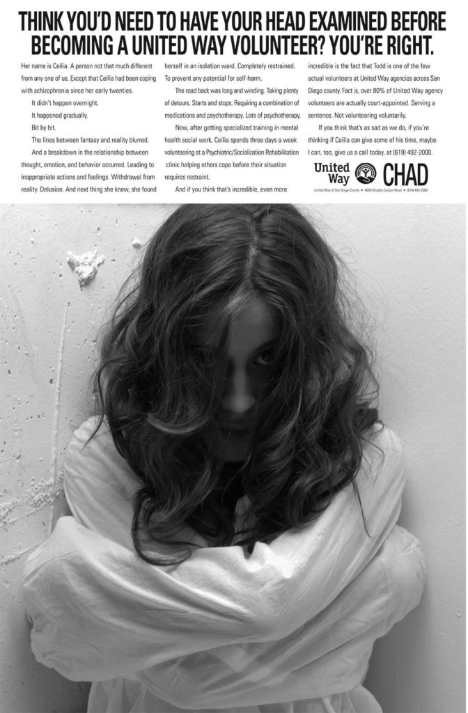 San Diego United Way Volunteer Ad 2