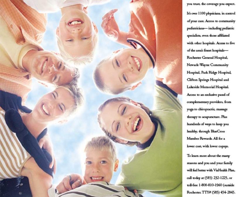 ViaHealth Plan Print Ad 1