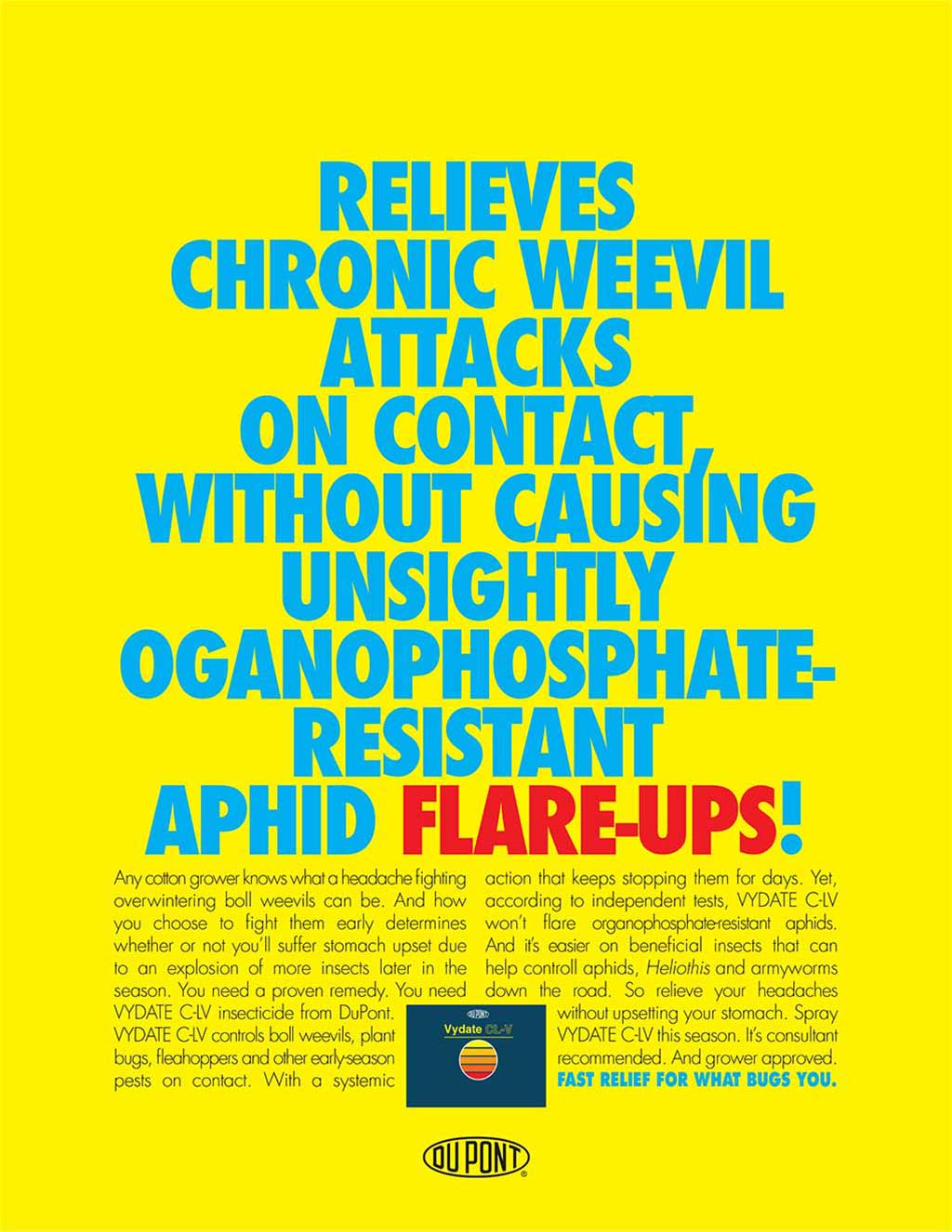 DuPont VYDATE Insecticide Print Ad 2