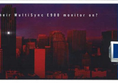 NEC e900 Monitor Ad