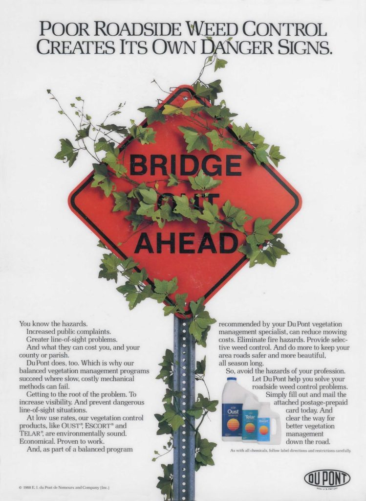 DuPont Roadside Weed Control Ad