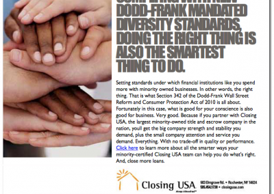 Closing USA Dodd Frank Email 2