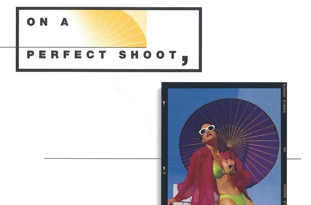 Kodak Professional E100 Film Launch Direct Mail
